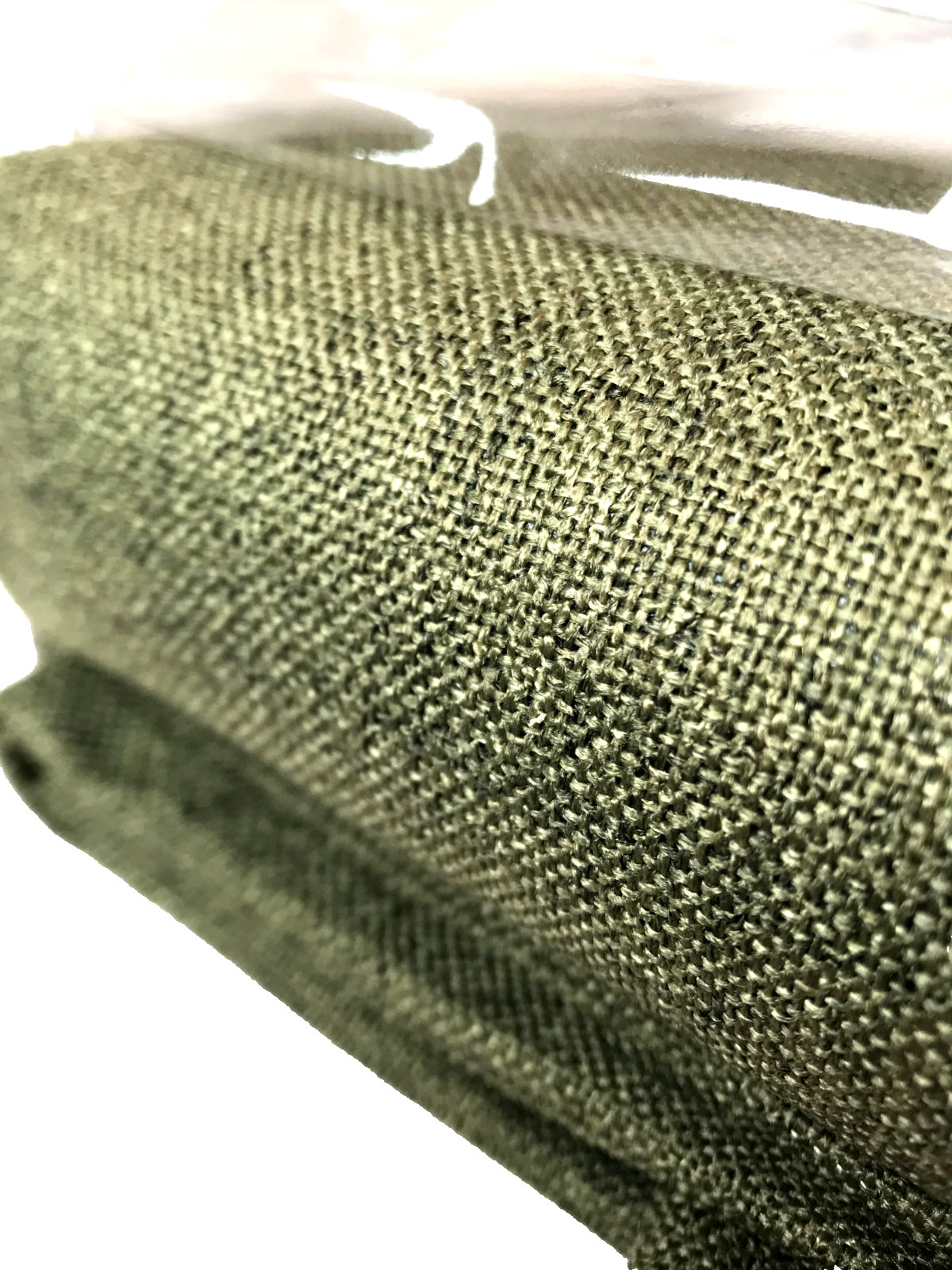 Sage Green Curtains Grommet Window Panels 52″x108″ Textured Linen Look 2 Pcs