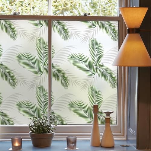 2nd Gen Frosted Window Privacy Film Decorative for Front 17.5in X 78.7in A708