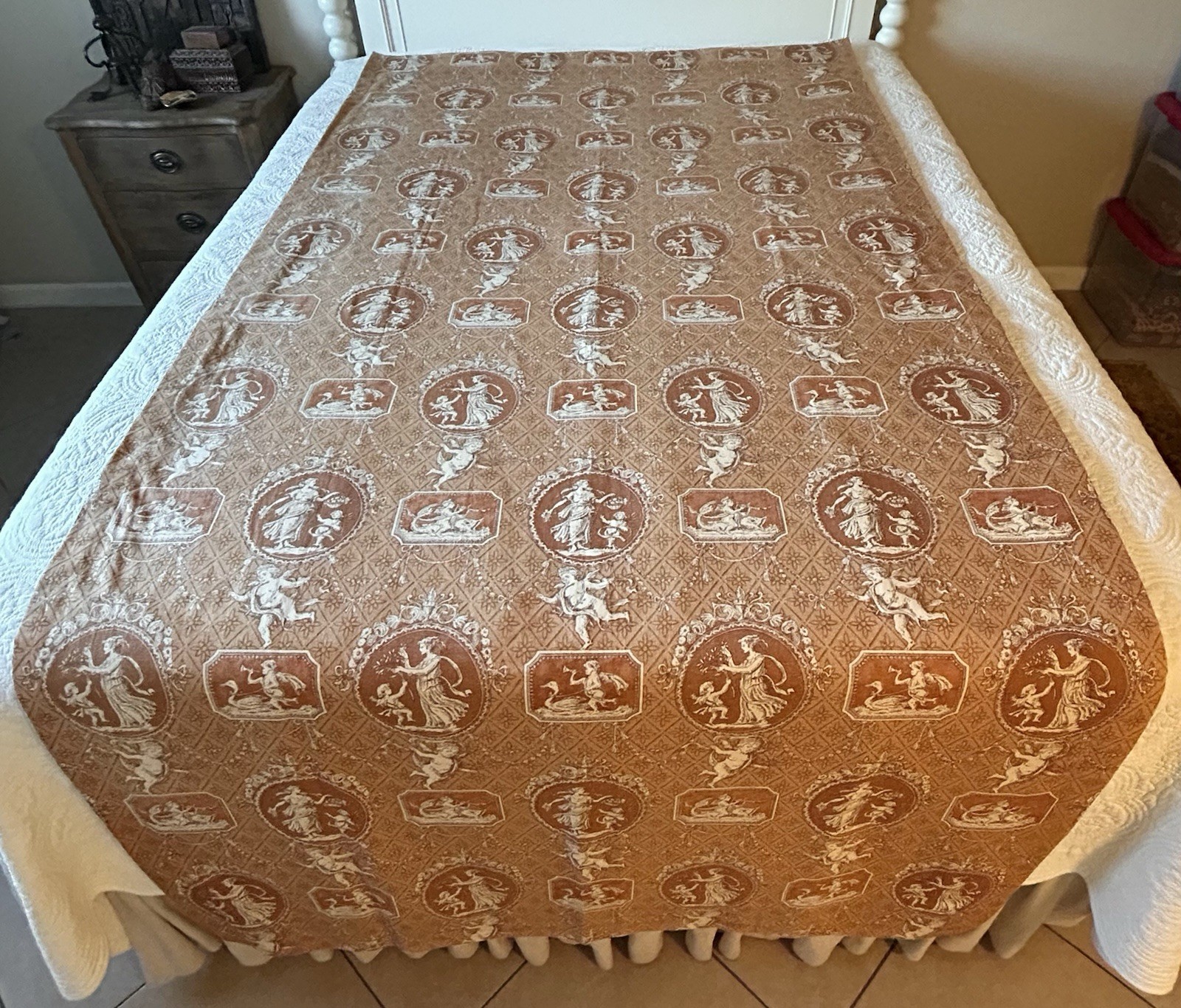 3 Interior Masterpieces By Lafayette Drapery Panels Lovely Toile Pattern 96”L