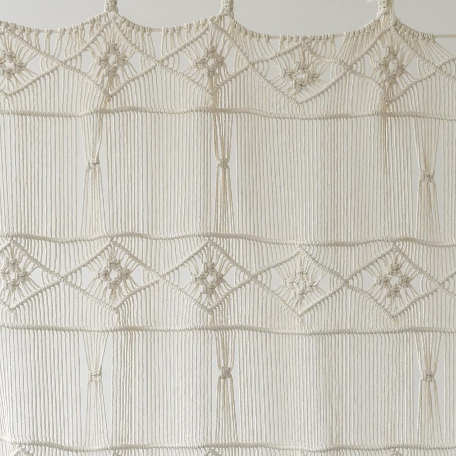 Macrame Curtain Handmade Woven Curtains, Door & Window Drapes,Divider Room Doorw