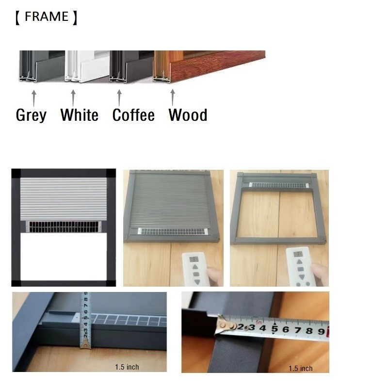 Solar Electric Skylight Blinds,Motorized Roof Blinds,Customize,KARLLEO-US-250815