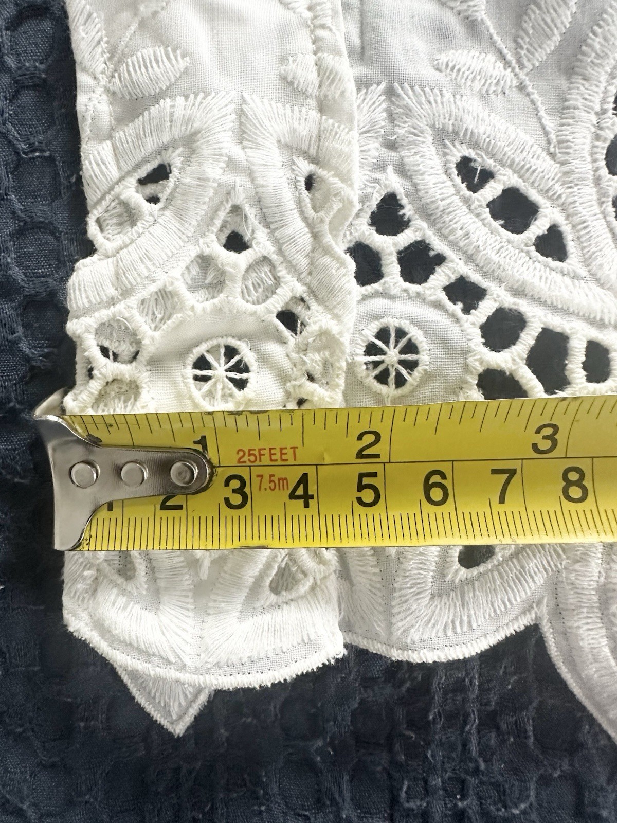 2 White 39″x39″ Custom Eyelet Trim Rod Window Treatment Curtain Drapes