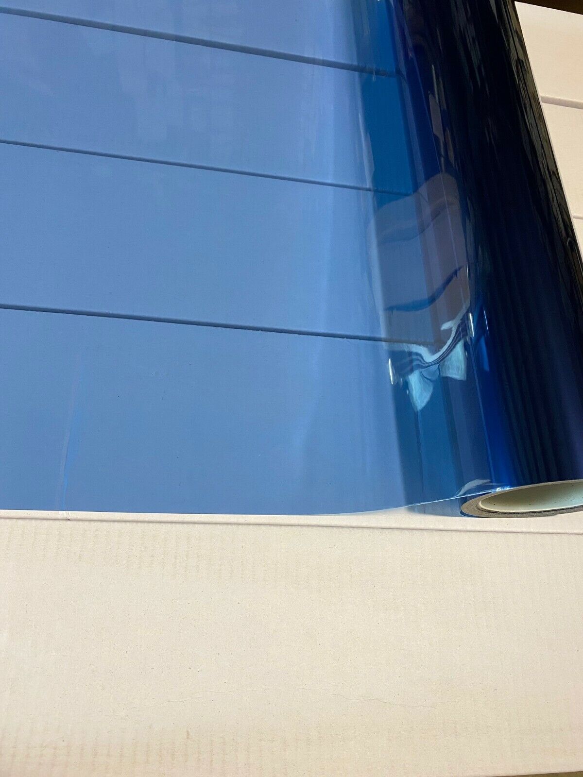 PRO WINDOW FILM BLUE GREEN COLOR GRAPHICS DECORATIVE AUTO TINT YOU PICK