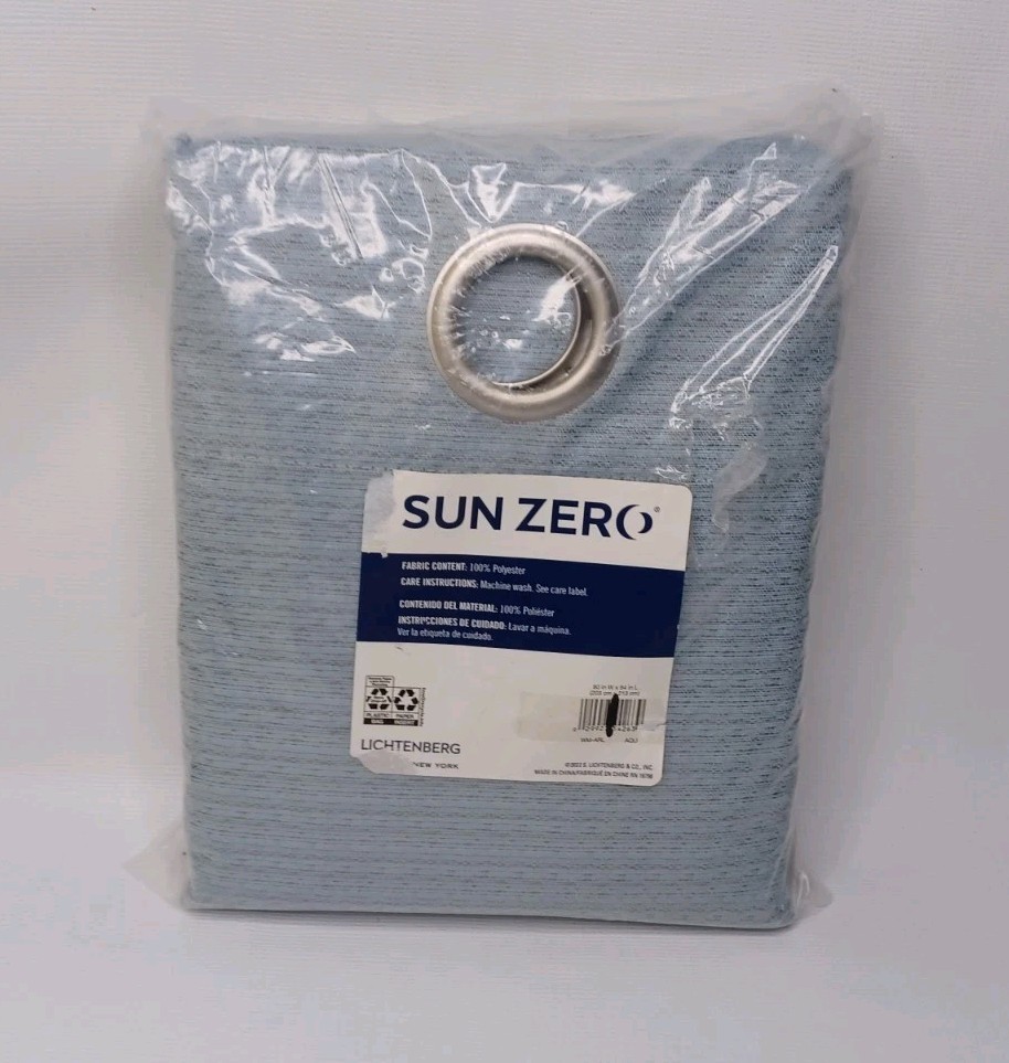 Sun Zero Lichtenberg Aqua 80″ x 84″