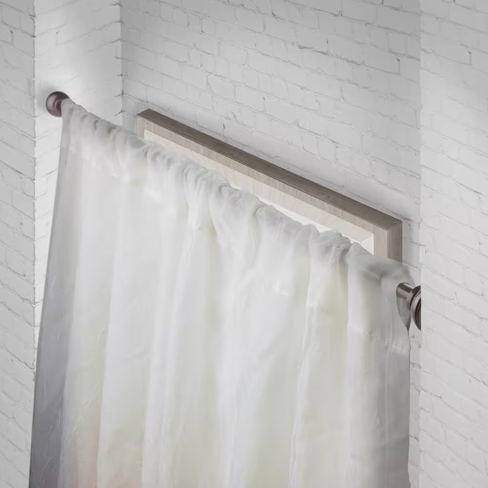24 In. – 36 In. Tension Curtain Rod in Cocoa