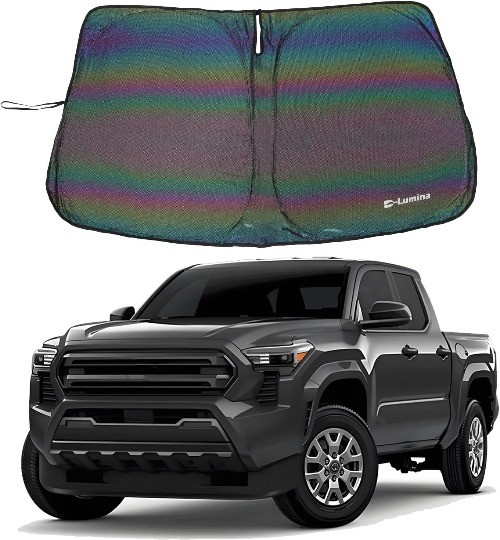 Windshield Sunshade Compatible with 2016 2017 2018 2019 2020 2021 2022 2023 2024