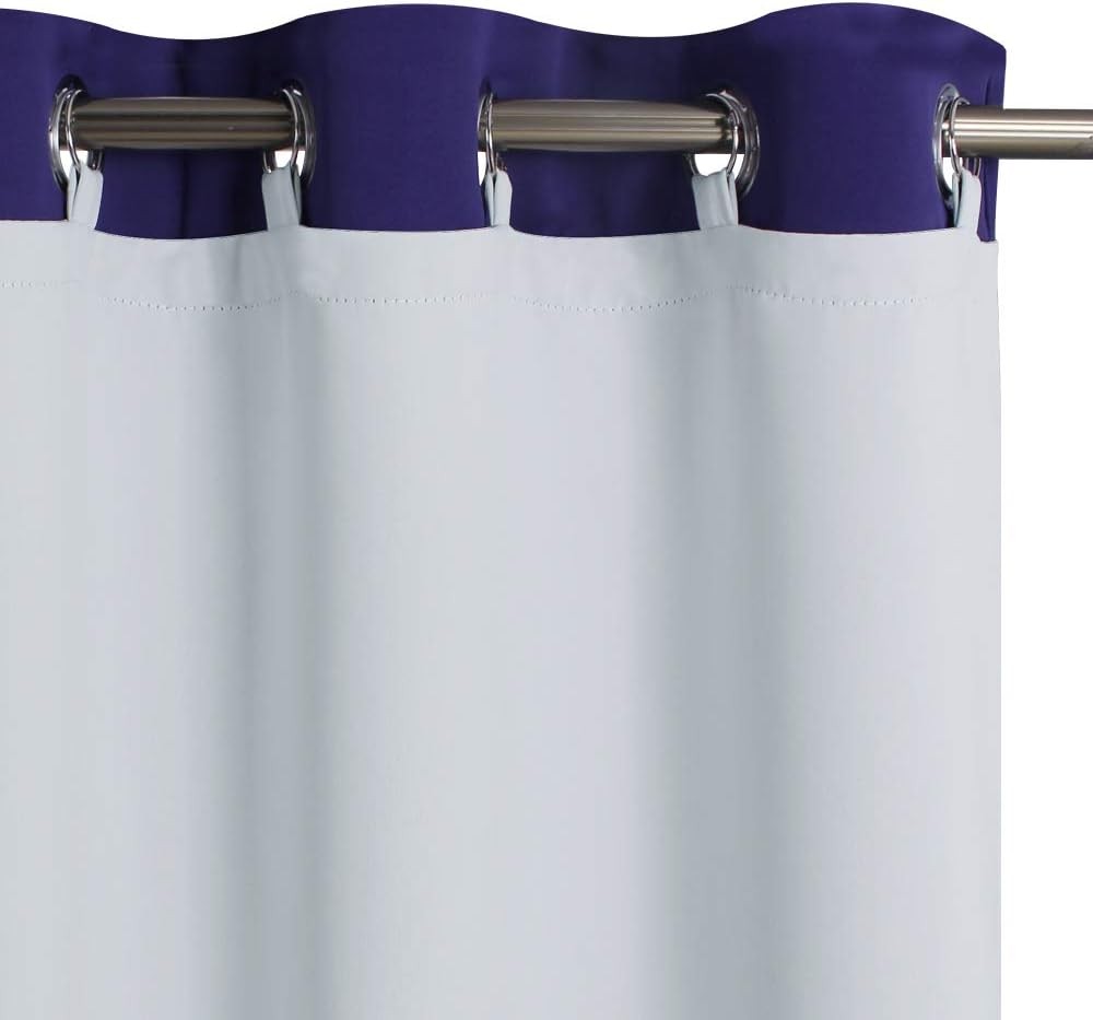 Blackout Curtain Liners – Sun Light/Heat Blocking Liner Drapes, Blackout Lined f