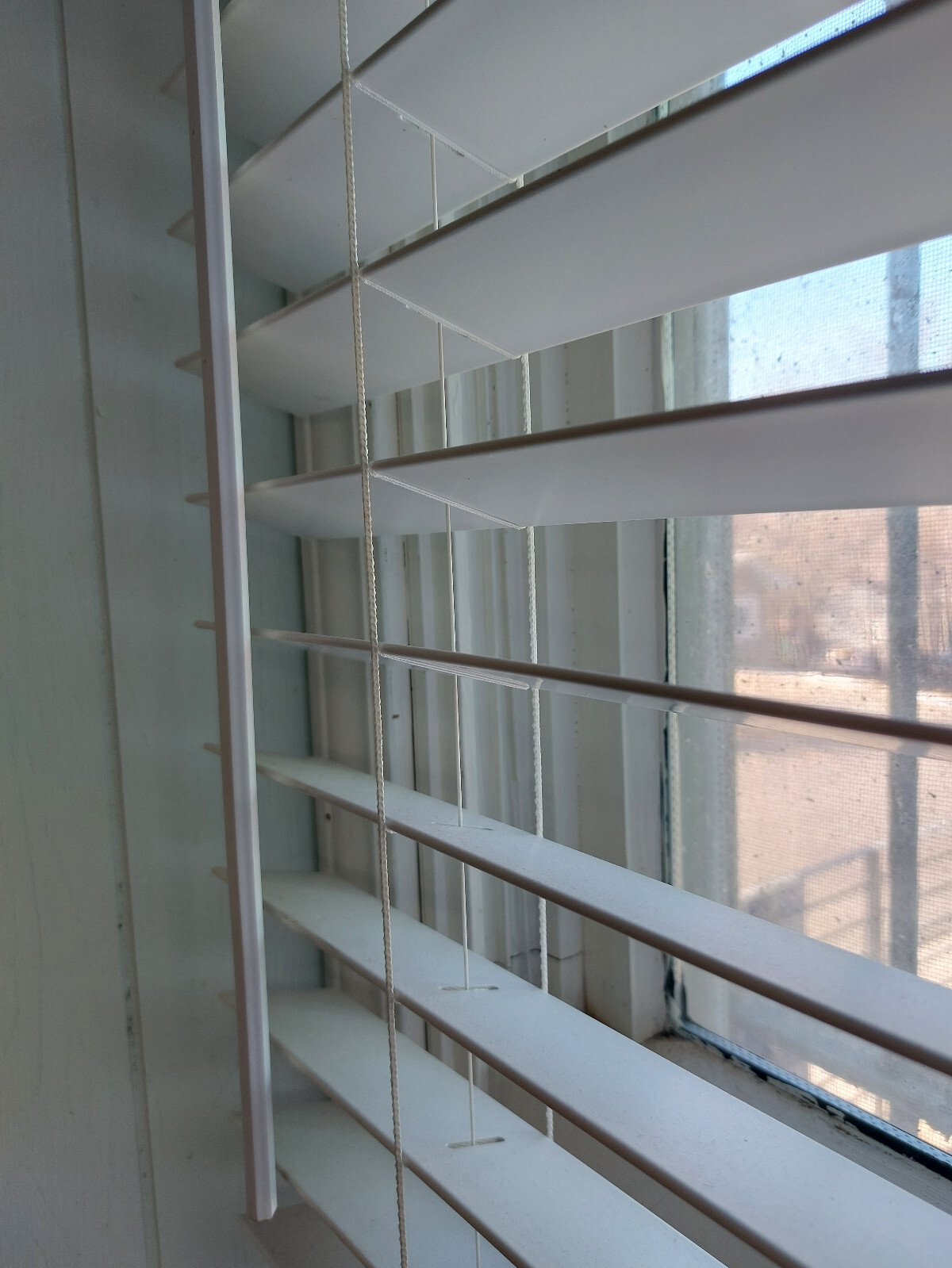 White Ladder String Tape for 2″ Faux Wood & Venetian Blinds 1 3/4″ (44 mm)