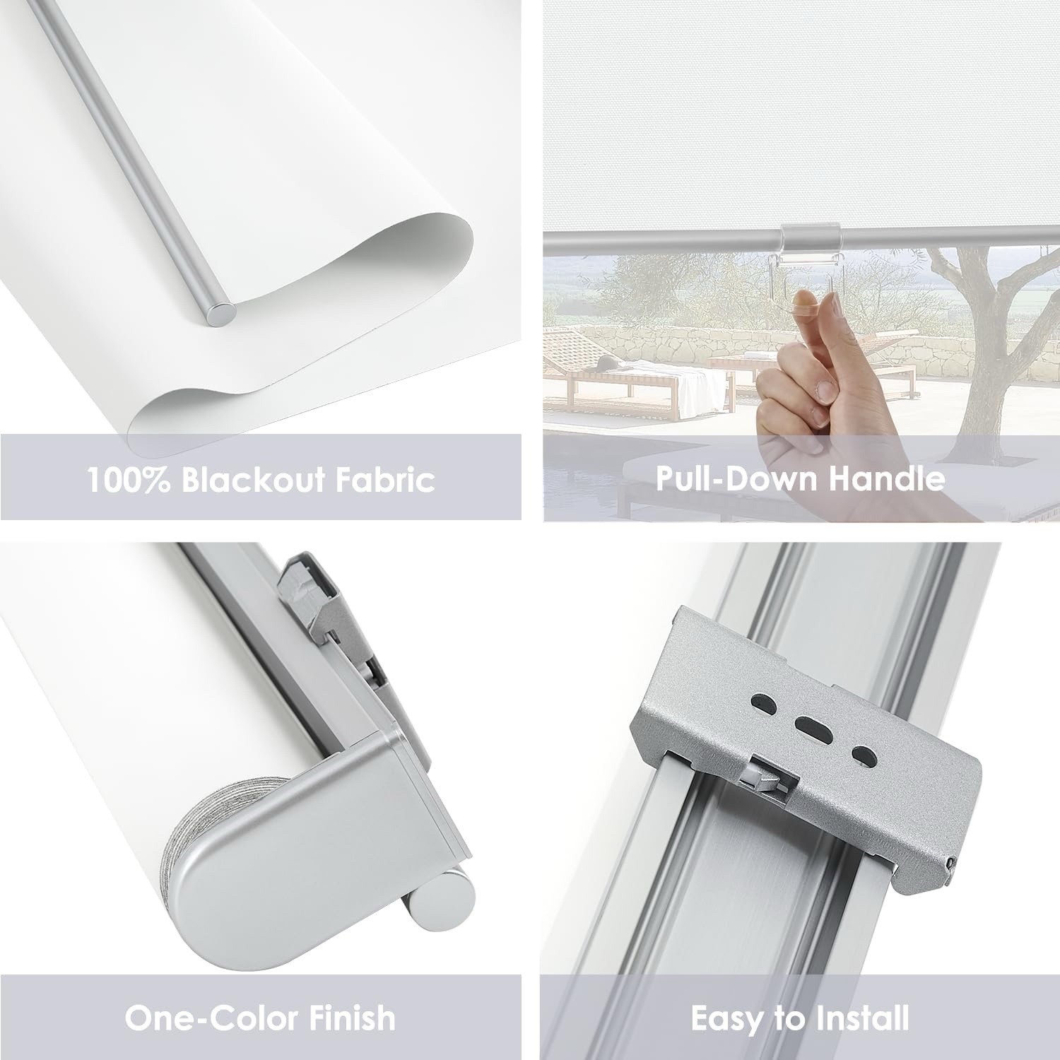 Tovalor Cordless Roller Shades