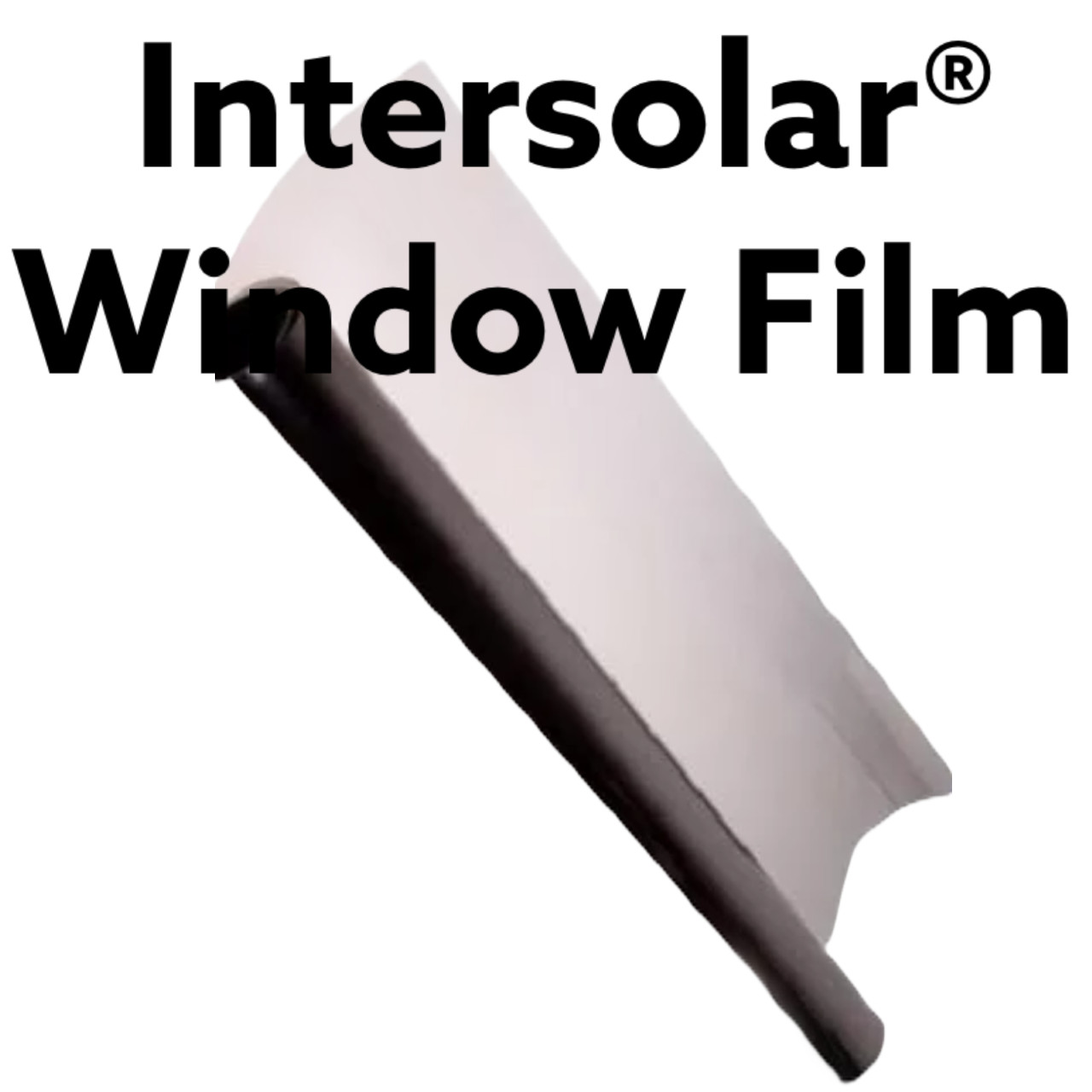 WINDOW TINT FILM ROLL Ligh 20″ x 100 FT hp 2 ply Intersolar® Made in usa Carbon