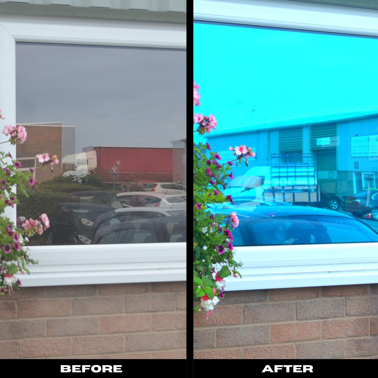 Mirror Privacy One Way Window Film | Silver Blue Green Bronze | Reflective Tint