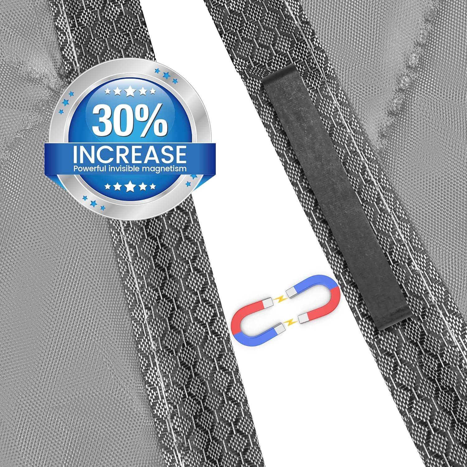 Magnetic Thermal Insulated Door Curtain Door Curtain Waterproof Door Covers