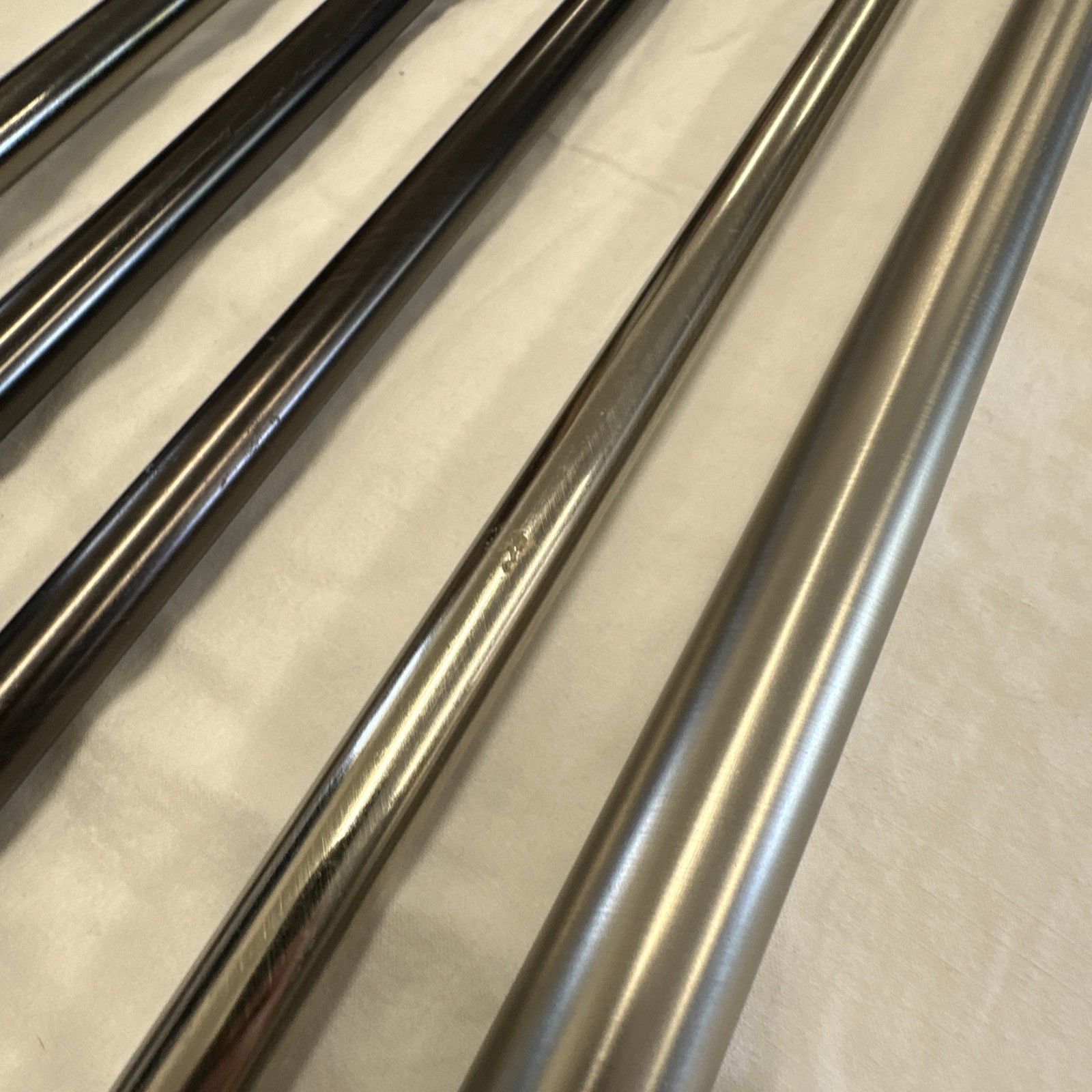 BUNDL 5 Assorted Window Curtain Rods With Hangers