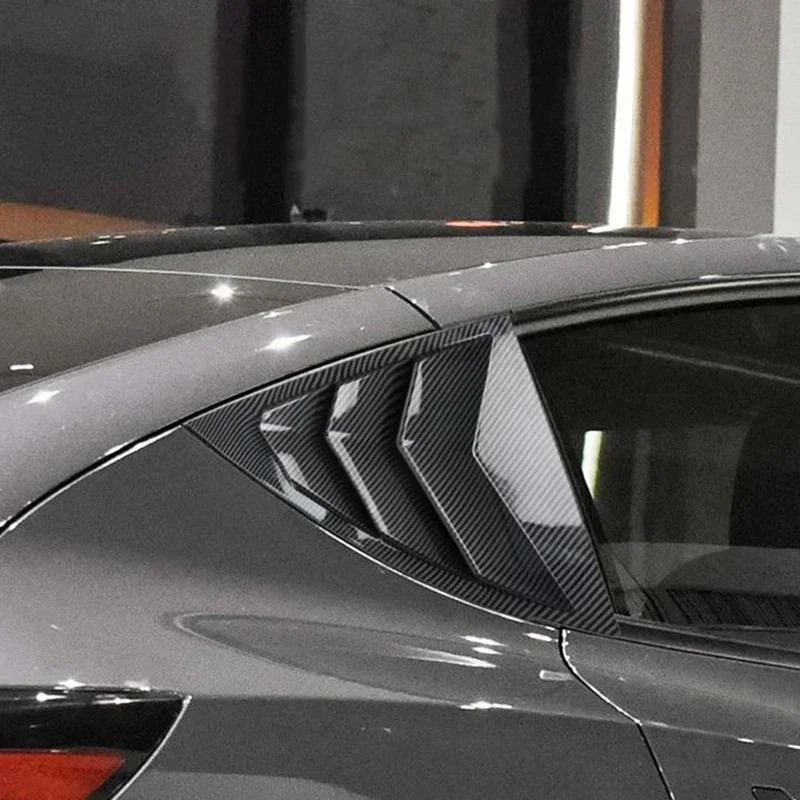 For Tesla Model Y Juniper 2021-2025 ABS Rear Car Window Shutter Cover Louver Sid