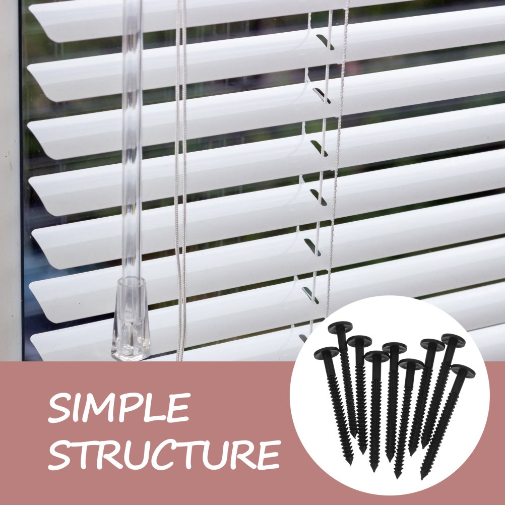 36Pcs Durable Plastic Shutter Fasteners with Louvers Replacement Tools for Home