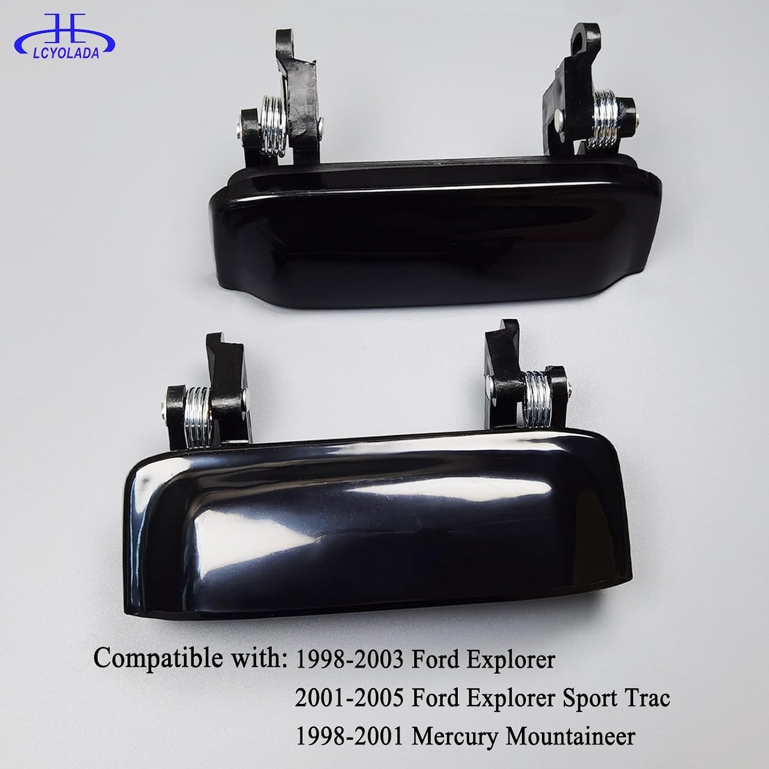 Set of 8 Exterior & Interior Door Handles for 1998-2003 Ford Explorer, 2001-2005