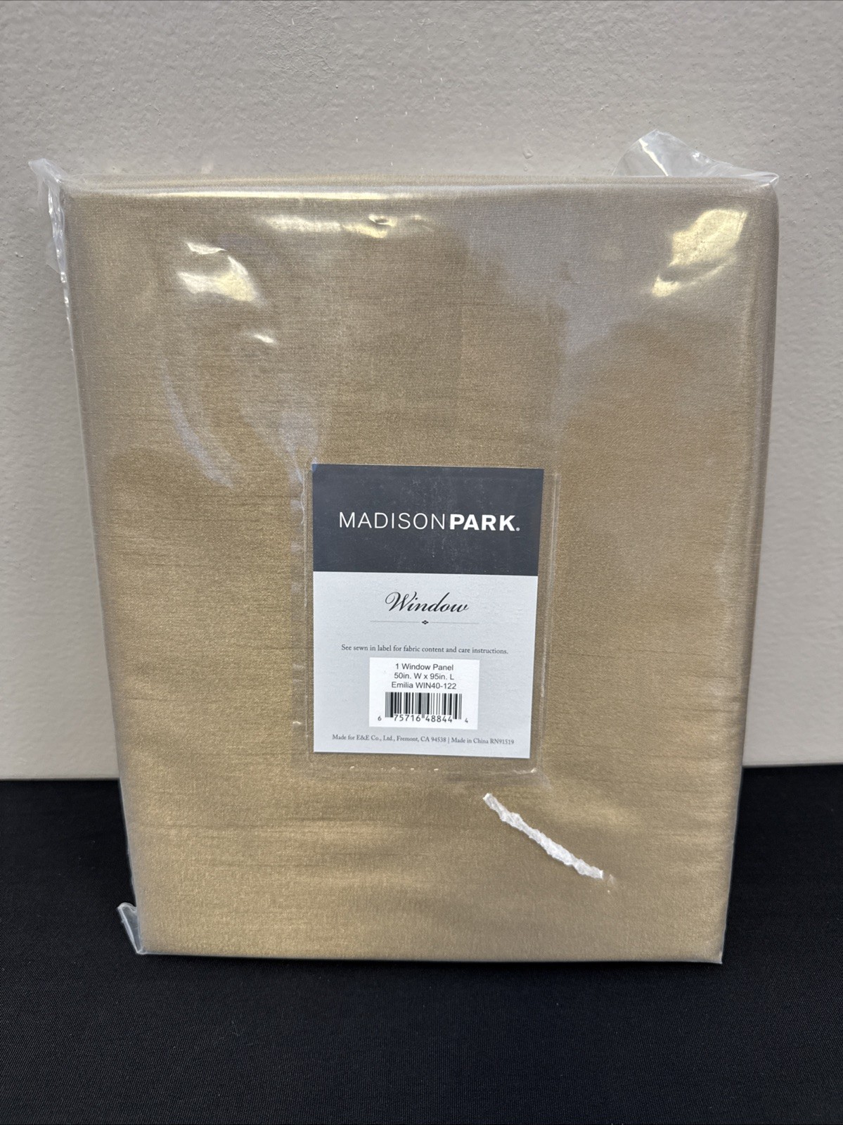 Madison Park Emilia Twist Tab Curtain 1 Window Panel