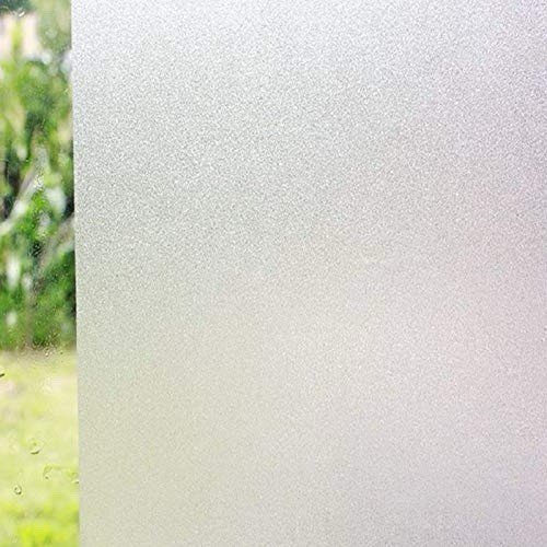 Instruban Frosted Window Privacy Static Cling Film, 23.6”x78.7” (3 Rolls)