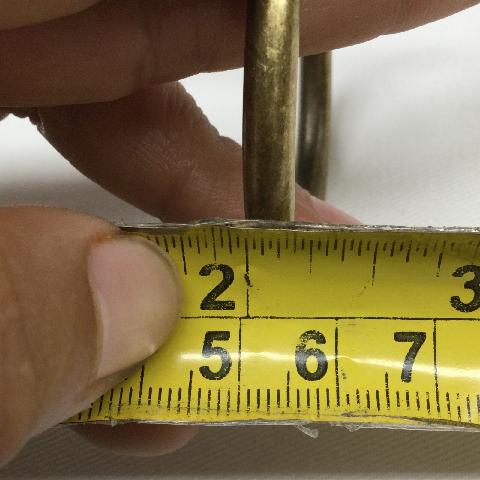 Pack of 10 – 1 3/4” Curtain Rings Metal Pole for Window Drapes – Gold