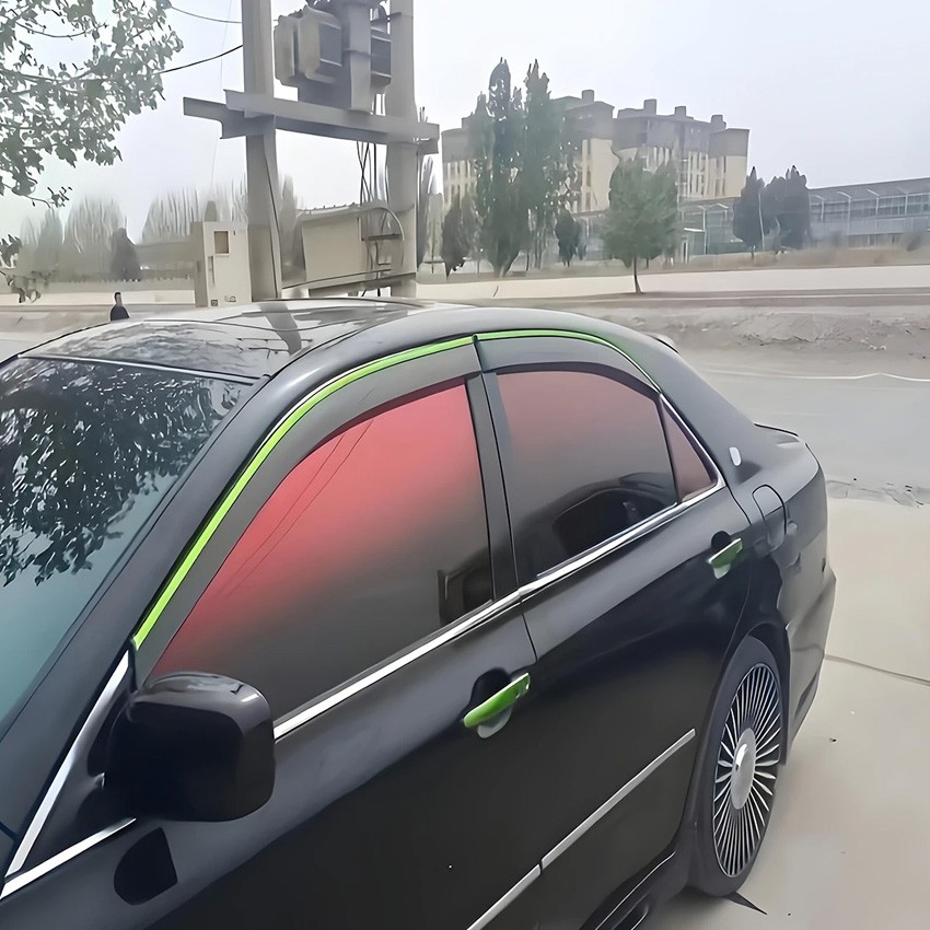 Car Insulation Window Film Gradient Decorative Sticker Films Protector 50CM X 3M