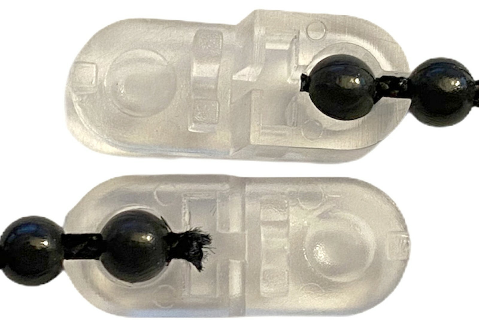Qty. 5 Sets RollEase Clear Plastic Chain Connector for #10 or #6 Beaded Chain