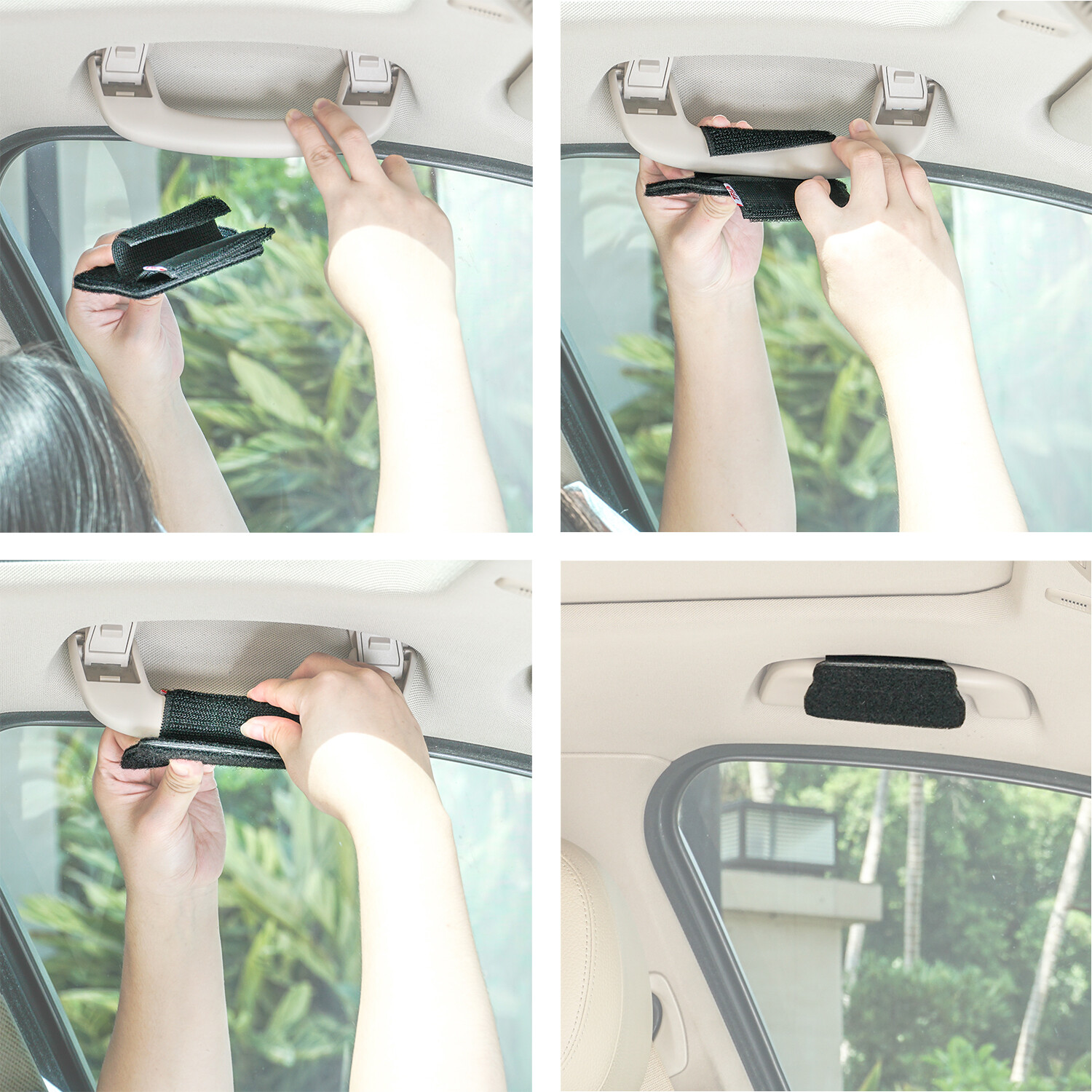 Side Window Sun Visor Sunshade for Car Roof Handles for Driver or Passenger