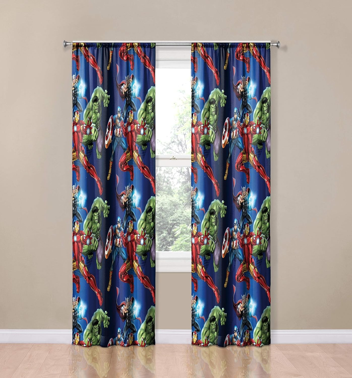 84-inch Curtains—Elegant Room Decor, Easy Installation 4-Piece Set