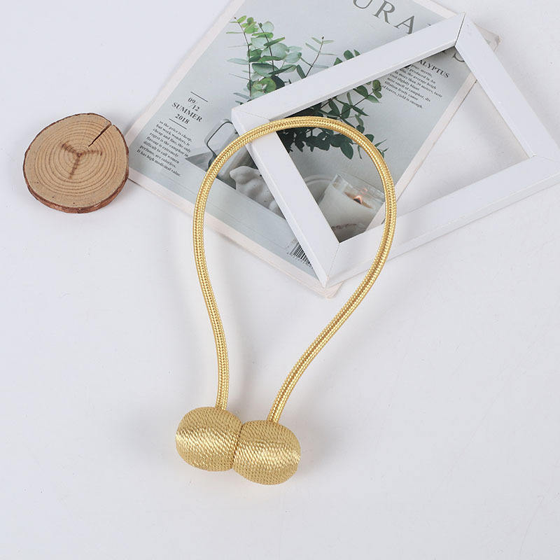2 pcs Magnetic curtain tiebacks – curtain holdbacks, window curtain accessories