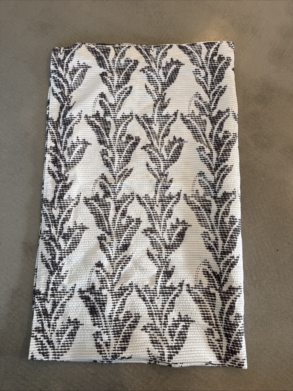 Opalhouse Limu Leaf Curtain Slate Gray Light Filtering Jungalow (1) Panel 84×50