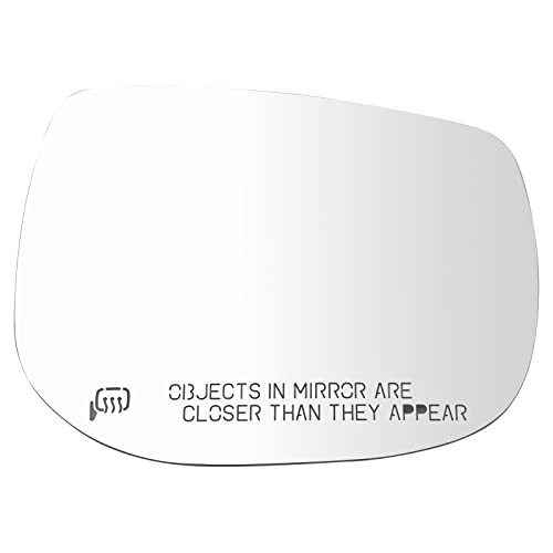 Passenger Side Mirror Glass Heated Convex For Factory Equipped MGA05856