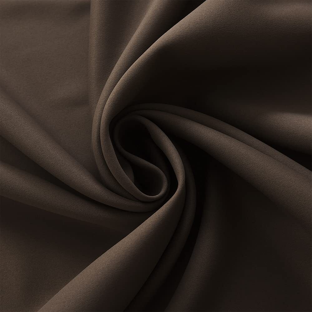 Rose Home Fashion Blackout Patio Door Curtain Thermal Insulated 100W x 84L T…
