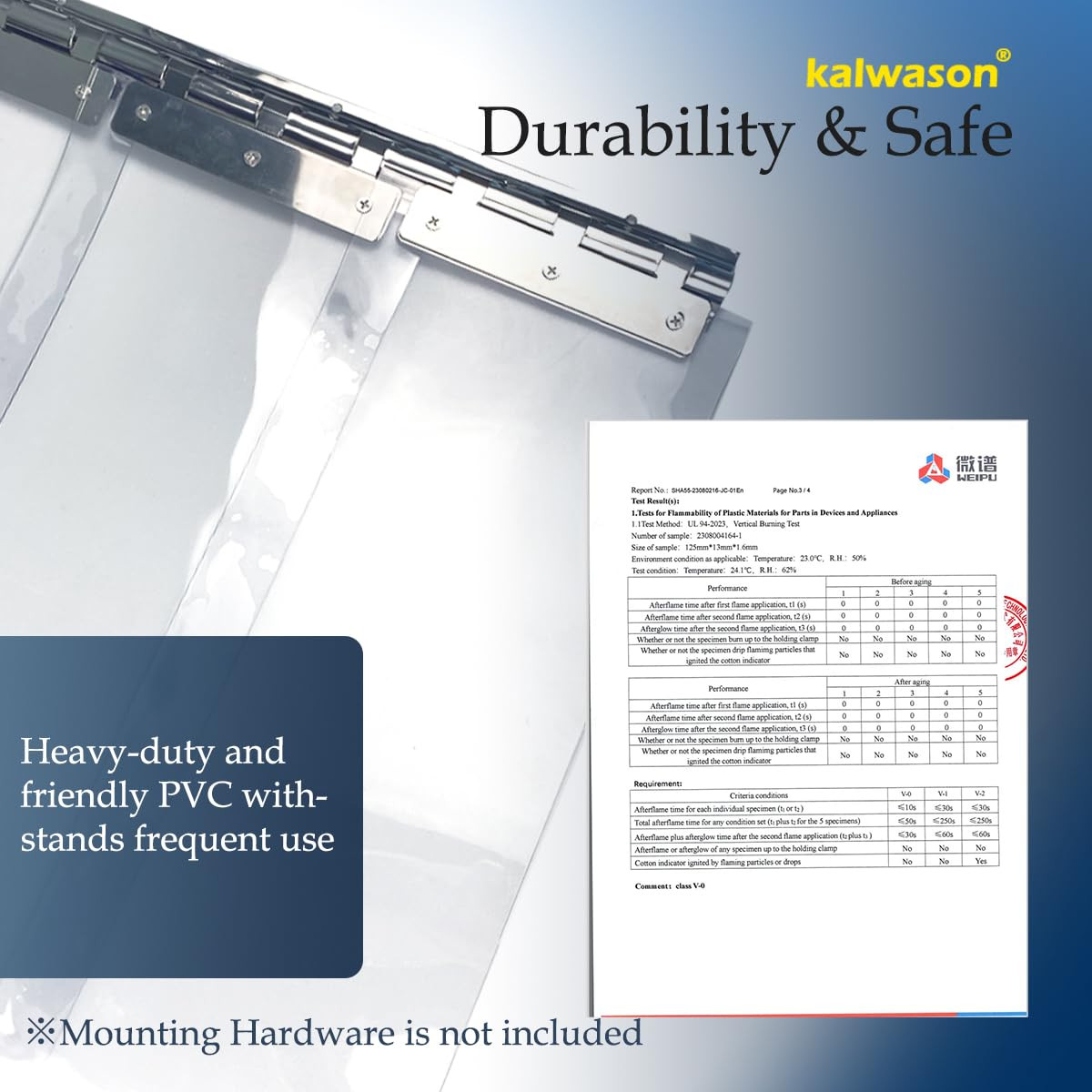 Plastic Strip Door Curtain, Clear Flat PVC, 40 Ft * 7 in * 0.06 in | Bulk Roll f