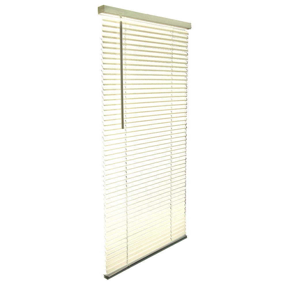GRAINGER APPROVED Window Blinds,Vinyl,Alabaster 493N93