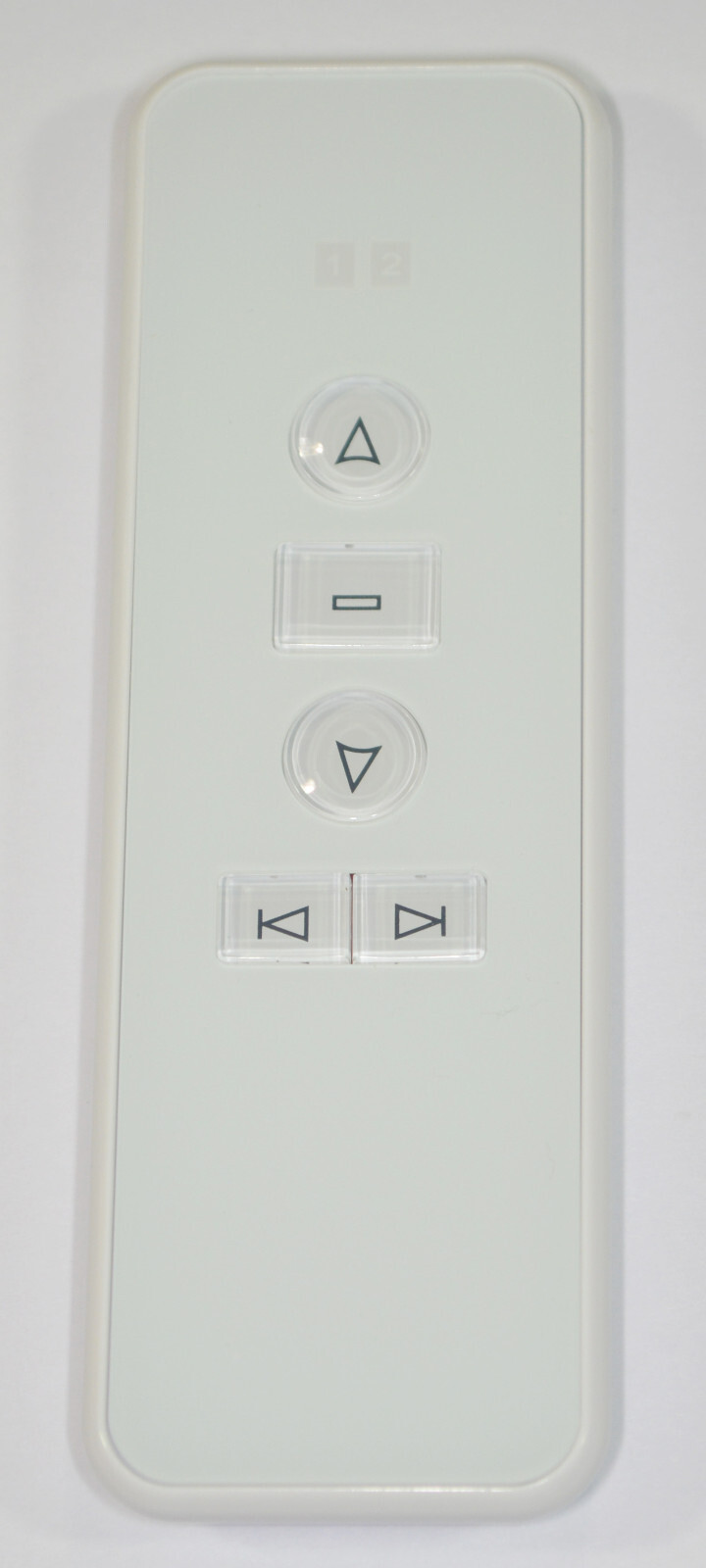 A-OK AC123-02 Roller Shade Motor Remote Control – White – 2 Channel
