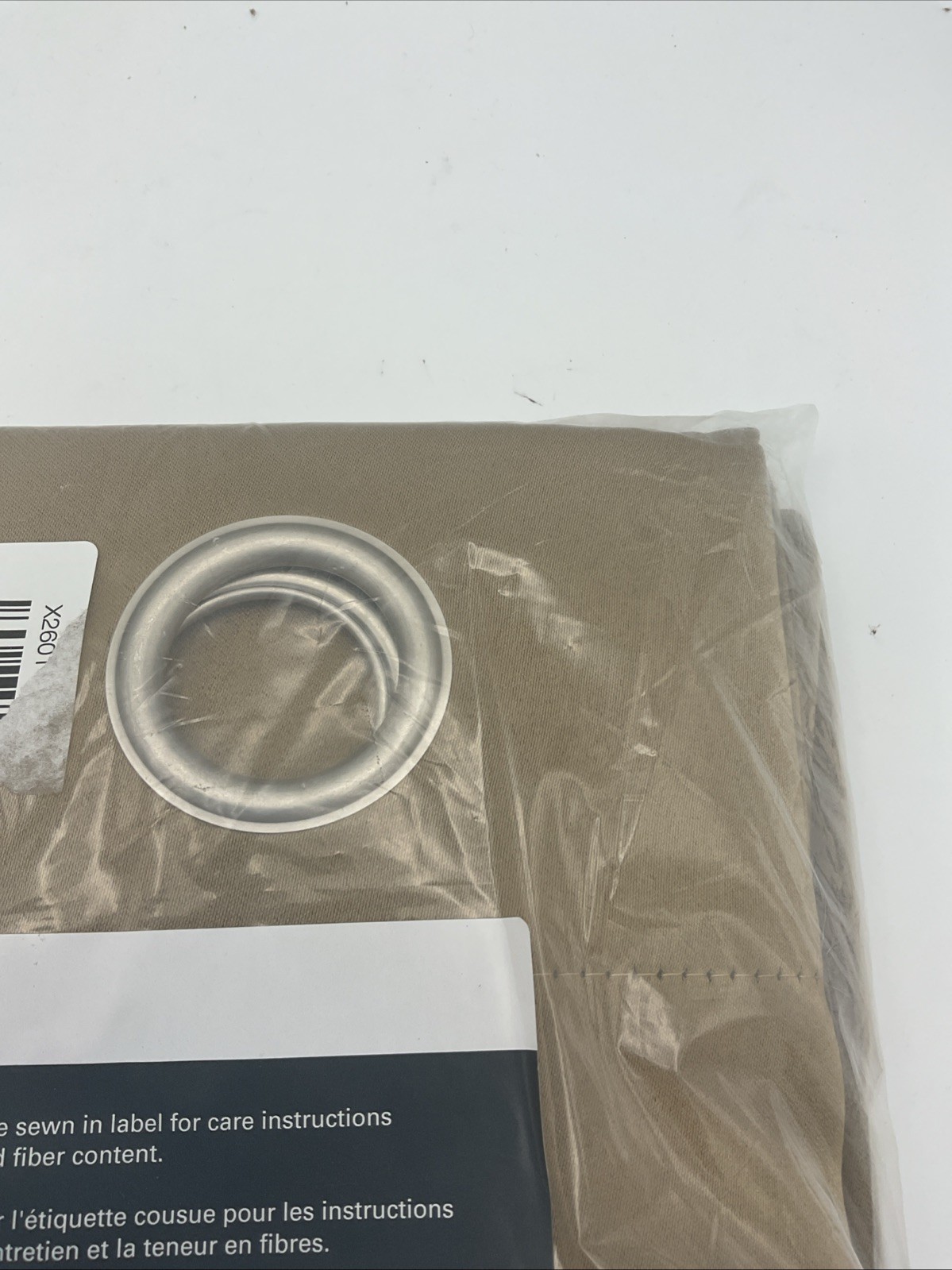 Sun Zero Room-Darkening Grommet Curtain Panel 54 X95 Taupe