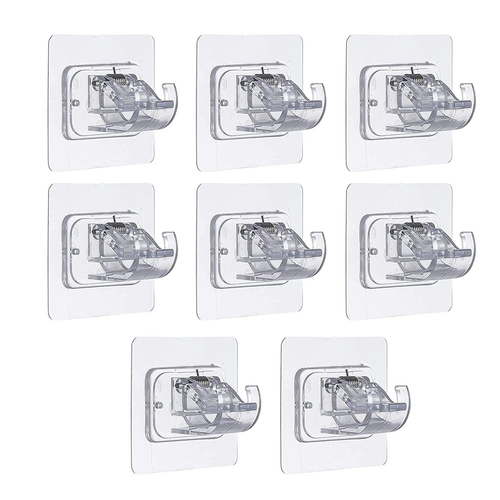 8 PCS Nail Adjustable Hooks Storage Hooks Clamp Z3G88062