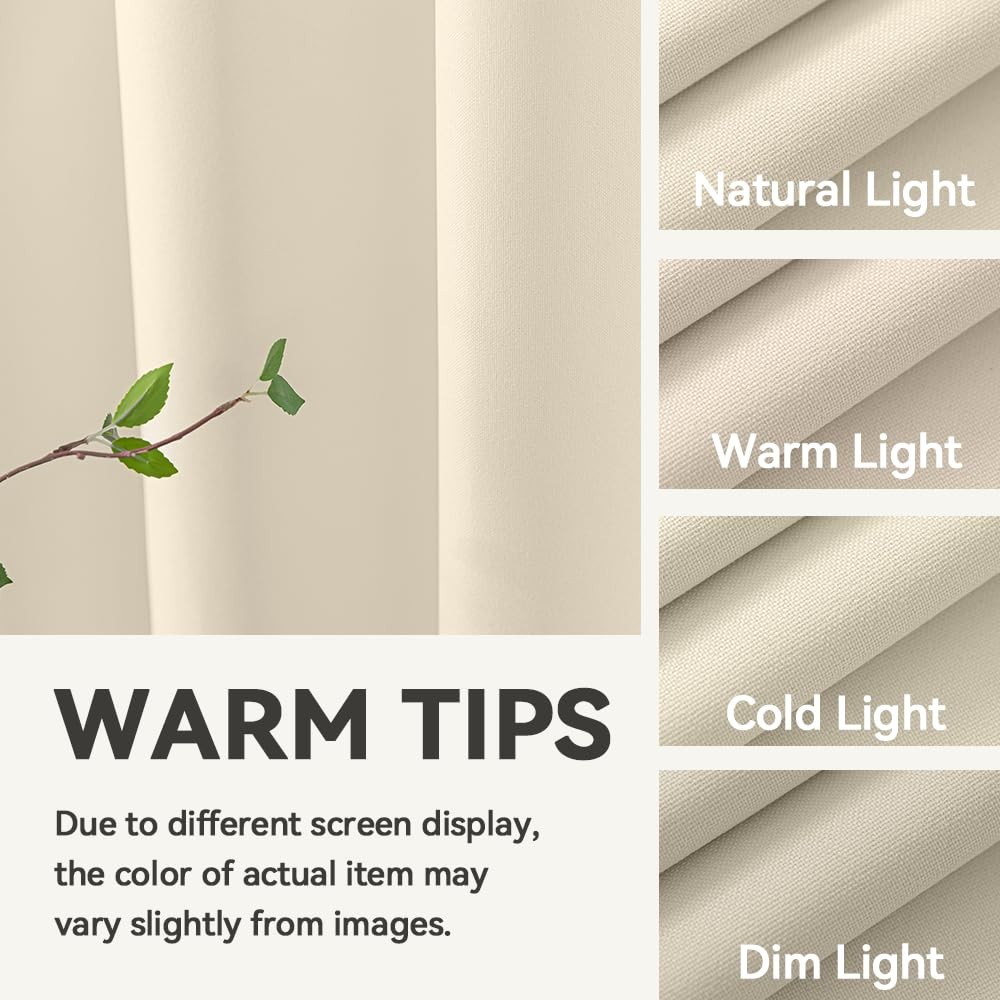 Flame-Retardant NFPA 701 Standard Curtain 96-inch Single Panel 100% Blackout …