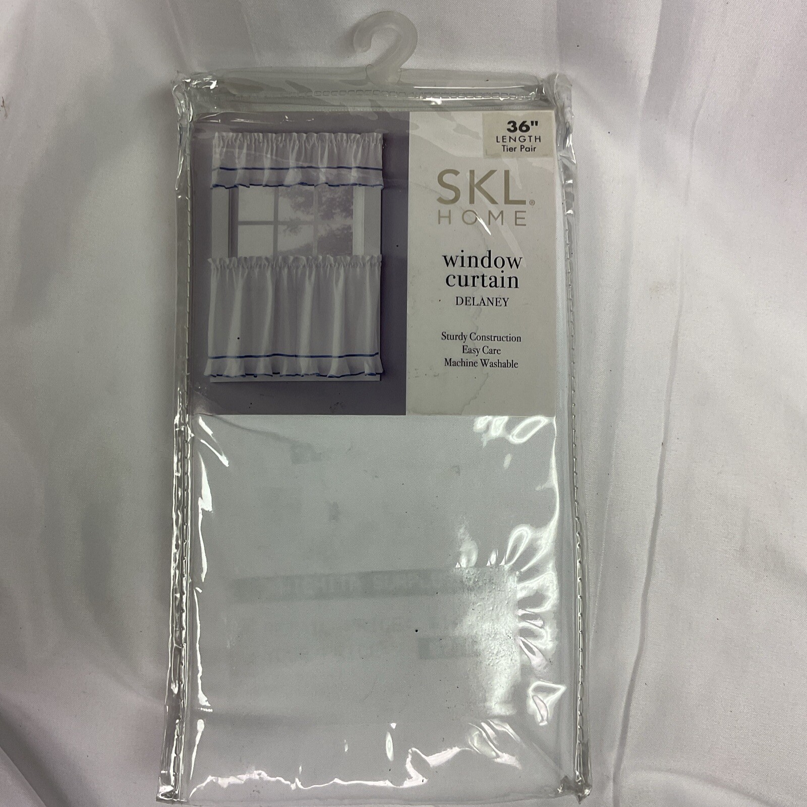 SKL Home Window Curtain Delaney 36” Length