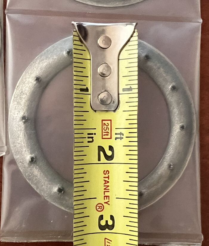 GROMMETS CURTAIN Making #15 (2” ID) Ona Drapery 2-3/4″ D Nickel 24 Available