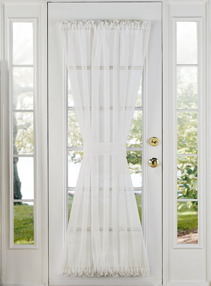 SHEER VOILE DOOR PANELS, CURTAINS FOR FRENCH DOORS