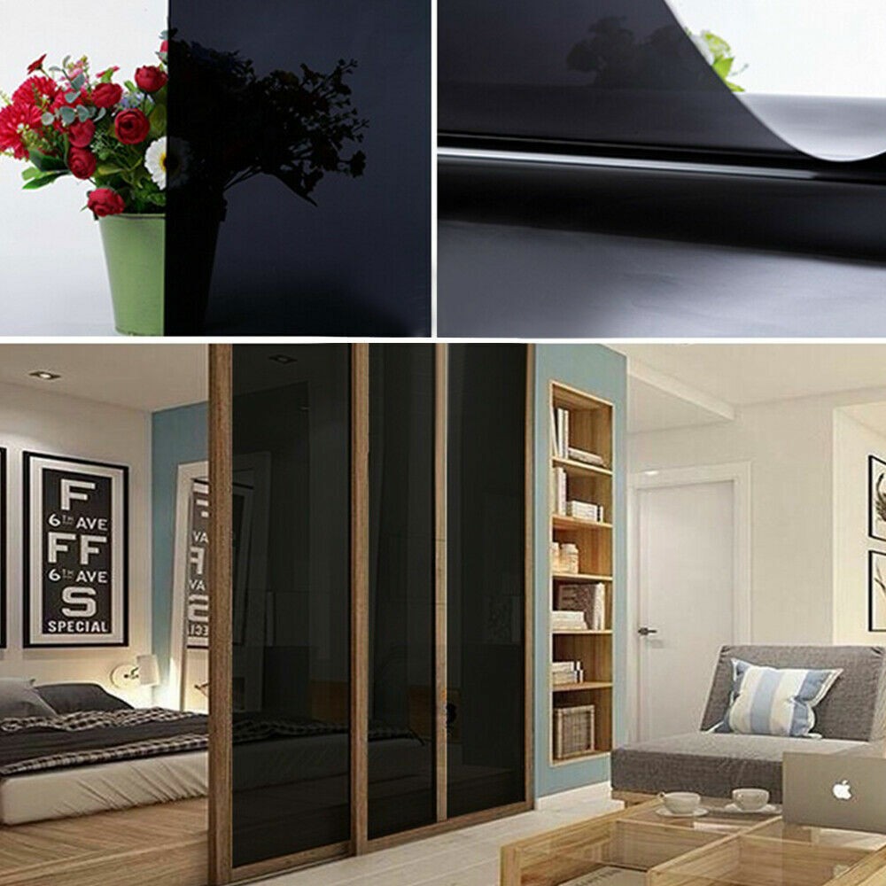 23.6″Transparent Window Film Color Solar Tint Selfadhesive Stain Glass Dec Vinyl