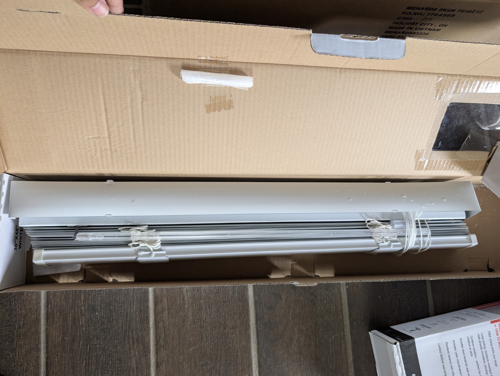 2x Window Images 2 Inch Aluminum Blind, Window Blinds, Blinds 26.5″x 48″