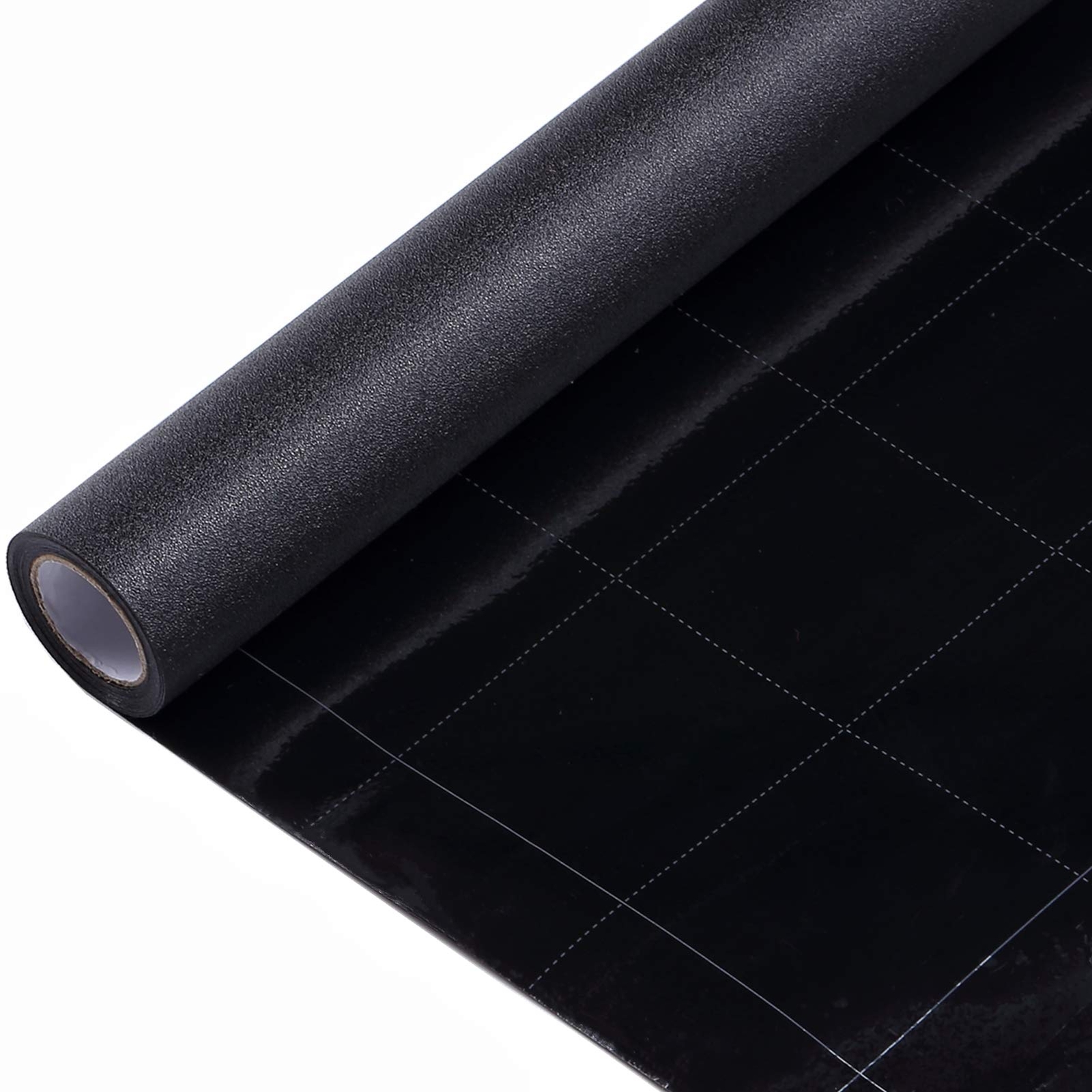 100% Light Blocking Static Cling Total Blackout Window Film, 17.7×78.7 Inch