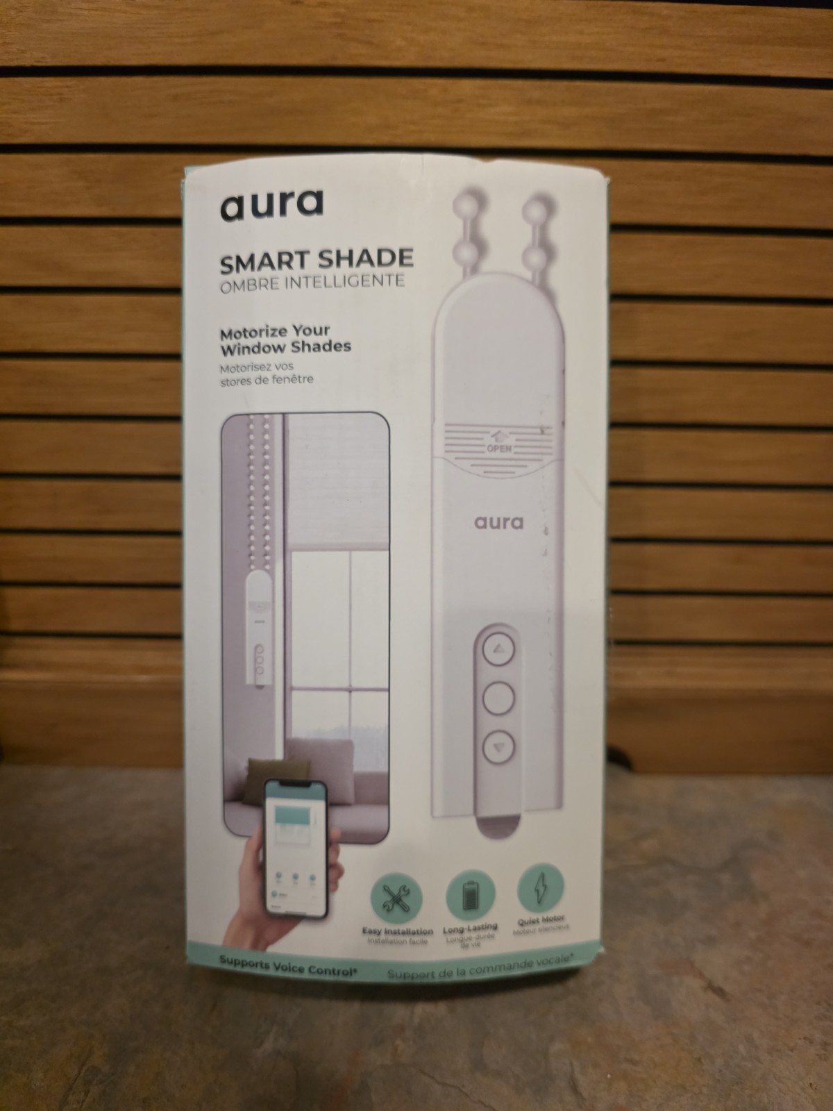 Aura Roller Smart Shade Driver, Remote Control & WiFi Dongle | Automate Exist