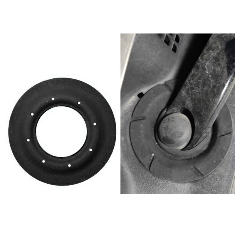 2Pcs Windscreen Front Wiper Arm Bottom Hole Cover Silicone Cap Fits Most for Car