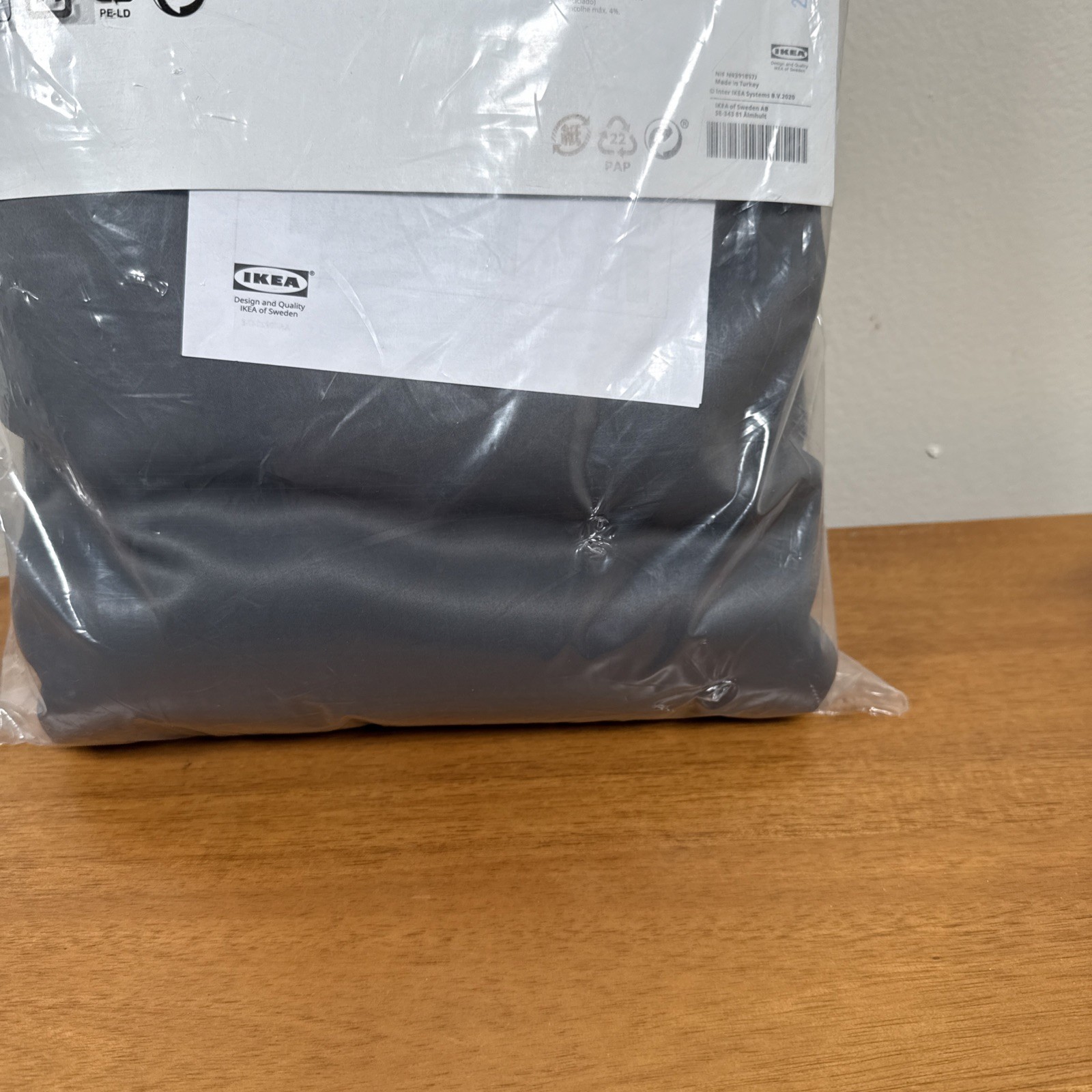 IKEA MAJGULL Curtains Room Darkening pair Gray 57”x 98″