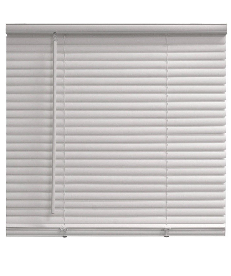 Mainstays 1″ Cordless Vinyl Light Filtering Mini Blinds, White, 29″ W x 64″ L