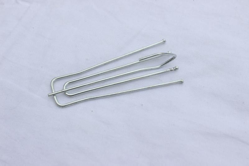 4 Pinch Pleat Drapes Curtain Hooks Long Neck 3″,pack of 20,ALL STEEL STRONG USA