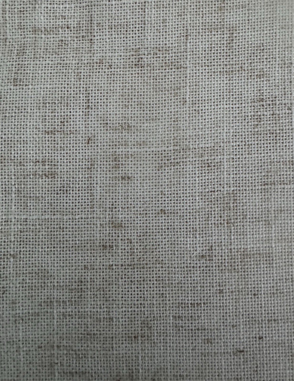 New Laura Ashley Window Curtains 2 Wide Panels 52 x 84 Linen Natural Back Tab