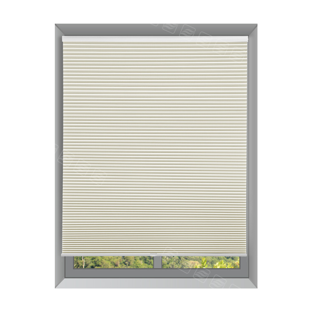CUSTOM SIZE Cordless 1inch Blackout Window Shades Cellular Shades